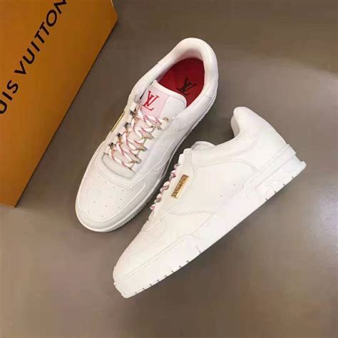 louis vuitton white trainers mens